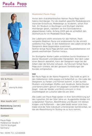 Paula Popp auf